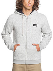 hoodie me fermoyar quiksilver keller sherpa eqyft04183 anoixto gkri melanze photo