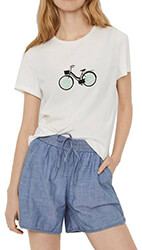t shirt vero moda vmdonnafrancis bicycle 10244391 leyko photo