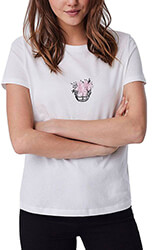 t shirt vero moda vmdonnafrancis flower basket 10244391 leyko m photo