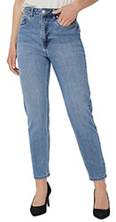 jeans vero moda vmjoana hr stretch mom 10226479 anoixto mple photo