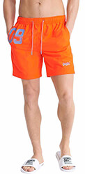 boxer superdry waterpolo swim m3010008a portokali xxl photo