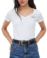 t shirt pepe jeans bleu pl504820 leyko photo