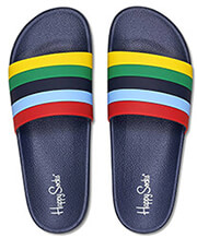 sagionares happy socks pool slider stripe str114 6500 skoyro mple photo