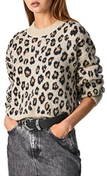 poylober pepe jeans kate animal print pl701774 mpez photo