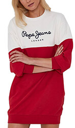 forema pepe jeans blanche pl952987 kokkino leyko photo