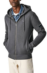 hoodie me fermoyar pepe jeans aaron pm582027 skoyro gkri melanze photo