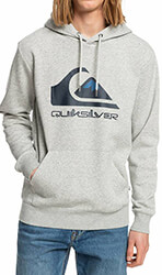 hoodie quiksilver big logo eqyft04450 anoixto gkri melanze photo