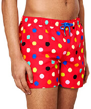 boxer happy socks big dot bd0116 3500 poya kokkino photo