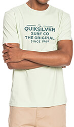 t shirt quiksilver feeding line eqyzt06659 anoixto prasino photo