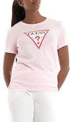 t shirt guess triangle logo original w1yi1bi3z11 anoixto roz photo