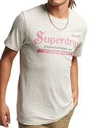 t shirt superdry ovin vintage merch store m1011329a anoixto gkri melanze l photo