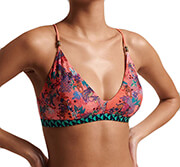 bikini top superdry ovin vintage tropical w3010285a floral korali m photo
