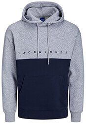 hoodie jack jones jorcopenhagen blocking 12220526 anoixto gkri melanze skoyro mple s photo