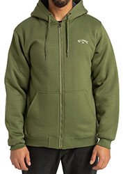 hoodie me fermoyar billabong arch sherpa f1fl20bif2 xaki m photo