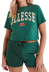 crop top ellesse mondo sgp15916 skoyro prasino m photo