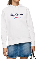 hoodie pepe jeans calista pl581190 leyko photo