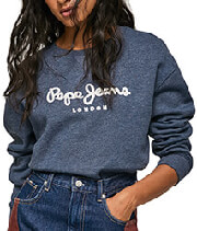 foyter pepe jeans nanette pl581256 skoyro mple melanze l photo
