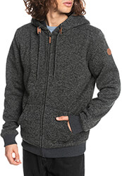 hoodie me fermoyar quiksilver keller sherpa eqyft04697 skoyro gkri melanze photo