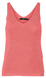 top vero moda vmnewlexlurex 10283255 roz photo