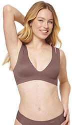 soytien sloggi zero feel flow bralette kakao xs photo