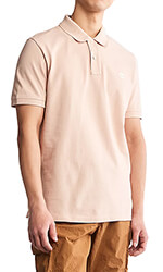 t shirt polo timberland basic tb0a26n4 anoixto roz xl photo