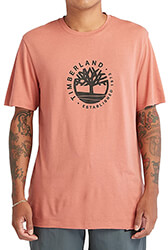 t shirt timberland refibra graphic tb0a65xs light skoyro roz photo