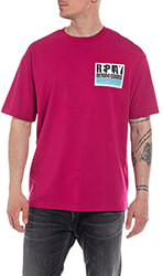 t shirt replay with print m6497 00023062 370 roz m photo