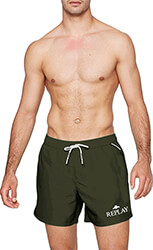 EA7 EMPORIO ARMANI Costume da Bagno Uomo a boxer con maxi logo AVS