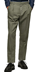 panteloni pepe jeans arrow relaxed fit linen 30 pm211482 skoyro xaki 33 photo