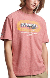 t shirt superdry ovin vintage ath club m1011593a kokkino melanze photo