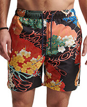 magio boxer superdry ovin vintage hawaiian m3010212a polyxromo kokkino photo