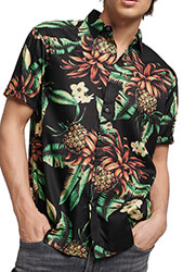 poykamiso superdry ovin vintage hawaiian kontomaniko m4010620a 9fc floral mayro photo