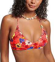 bikini top superdry ovin vintage tri w3010364a floral korali photo