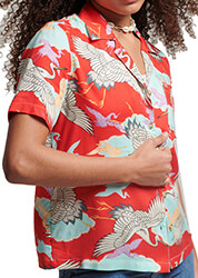 poykamiso superdry ovin vintage beach resort w4010371a kokkino polyxromo m photo