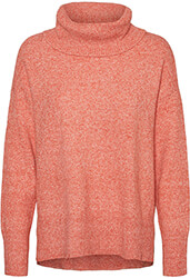 poylober vero moda vmdoffy 10231324 portokali melanze xs photo