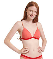 Top Bikini Sloggi Marina Grande | Triangolare Senza Ferretto | Materiale Riciclato | UPF 50 - Foto 10