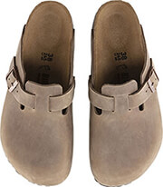 pantofles birkenstock boston leoi narrow 960813 anoixto kafe photo