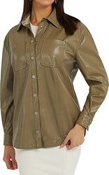 poykamiso guess carola faux leather w3yh57wf8q0 xaki photo