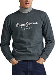 foyter pepe jeans nouvel pm582522 skoyro prasino melanze l photo