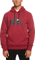 hoodie quiksilver big logo eqyft04450 skoyro kokkino l photo