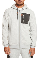 hoodie me fermoyar quiksilver out there eqyft04814 anoixto gkri melanze photo