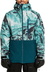 mpoyfan quiksilver snow mission printed block jk eqytj03403 mple photo