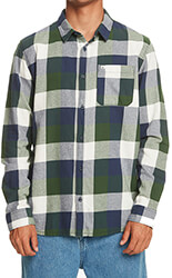 poykamiso quiksilver motherfly flannel eqywt04522 prasino photo