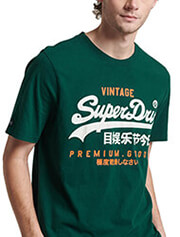 t shirt superdry ovin classic vl heritage m1011747a prasino xl photo