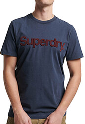 t shirt superdry ovin core logo classic m1011754a skoyro mple photo
