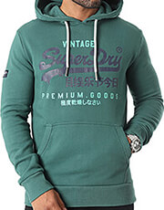 hoodie superdry ovin classic vl heritage m2013126a prasino xxl photo