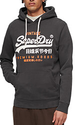 hoodie superdry ovin classic vl heritage m2013126a washed mayro photo