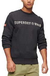 foyter superdry ovin workwear logo vintage m2013144a skoyro gkri melanze xl photo