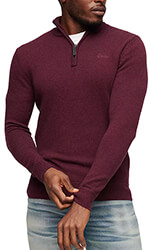 poylober superdry ovin essential emb knit henley m6110563a mpornto photo