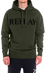 hoodie replay m6529 00022890p 238 skoyro xaki photo